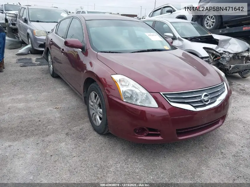1N4AL2AP5BN471642 2011 Nissan Altima 2.5 S