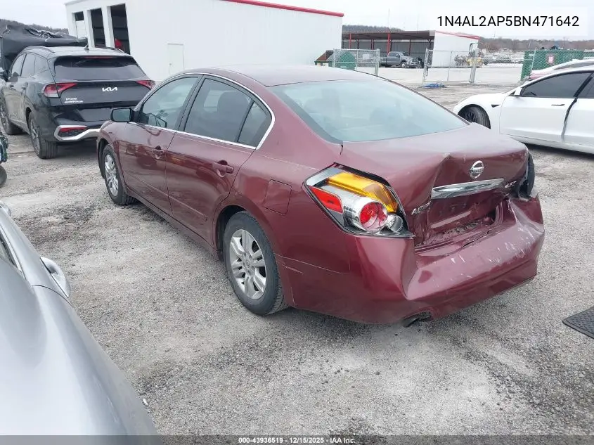 1N4AL2AP5BN471642 2011 Nissan Altima 2.5 S