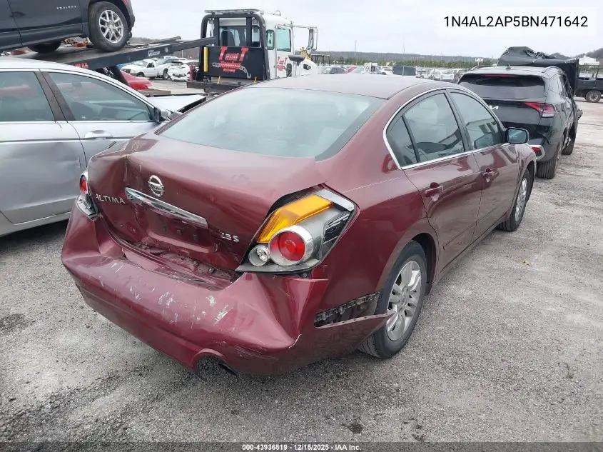 1N4AL2AP5BN471642 2011 Nissan Altima 2.5 S