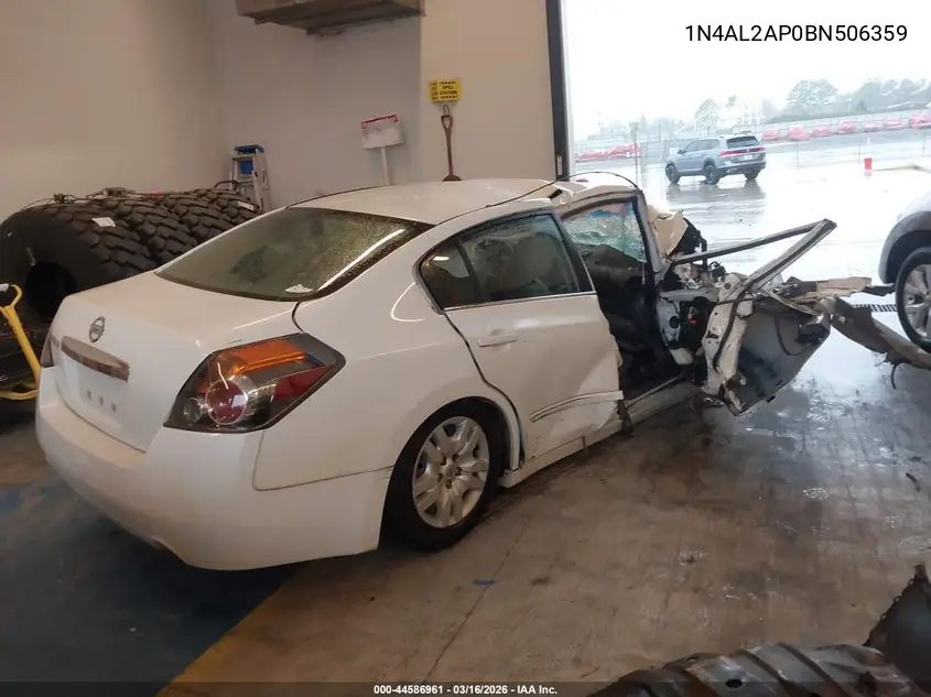 1N4AL2AP0BN506359 2011 Nissan Altima 2.5