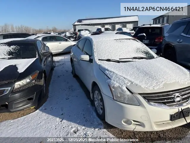 1N4AL2AP6CN466421 2012 Nissan Altima 2.5 S