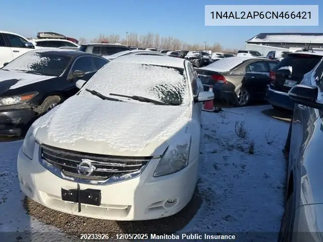 1N4AL2AP6CN466421 2012 Nissan Altima 2.5 S