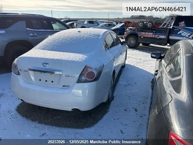 1N4AL2AP6CN466421 2012 Nissan Altima 2.5 S