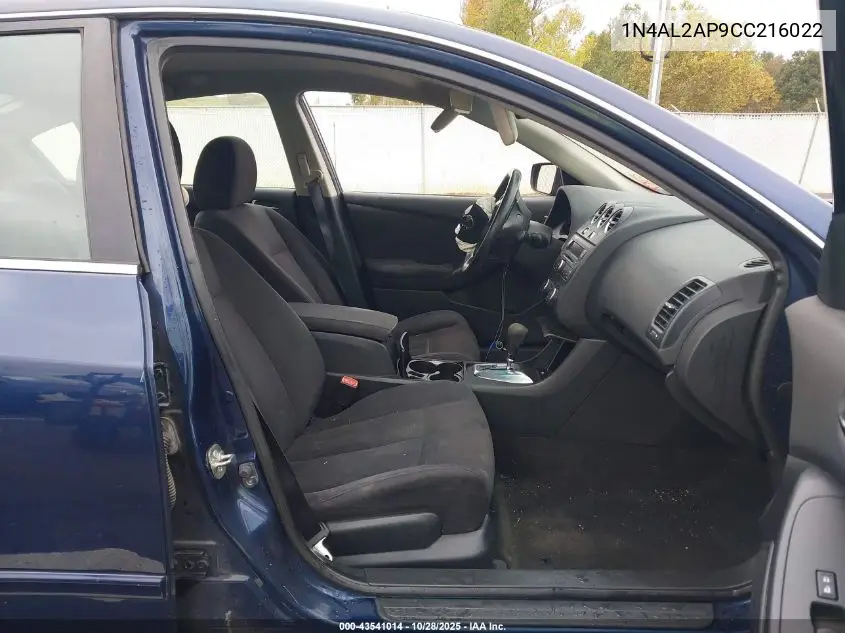 1N4AL2AP9CC216022 2012 Nissan Altima 2.5 S