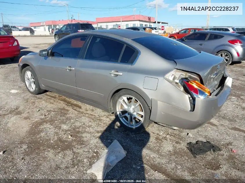 1N4AL2AP2CC228237 2012 Nissan Altima 2.5 S