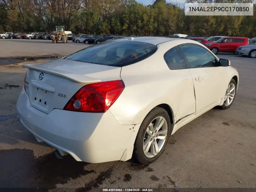 1N4AL2EP9CC170850 2012 Nissan Altima 2.5 S