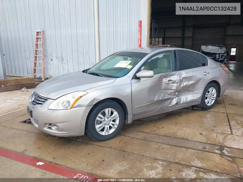 1N4AL2AP0CC132428 2012 Nissan Altima 2.5 S