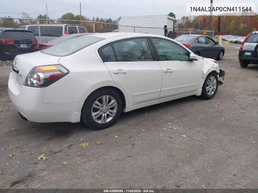 1N4AL2AP0CN411544 2012 Nissan Altima S