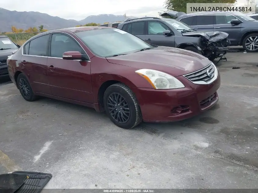 1N4AL2AP8CN445814 2012 Nissan Altima 2.5 S