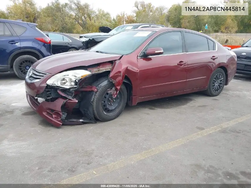 1N4AL2AP8CN445814 2012 Nissan Altima 2.5 S