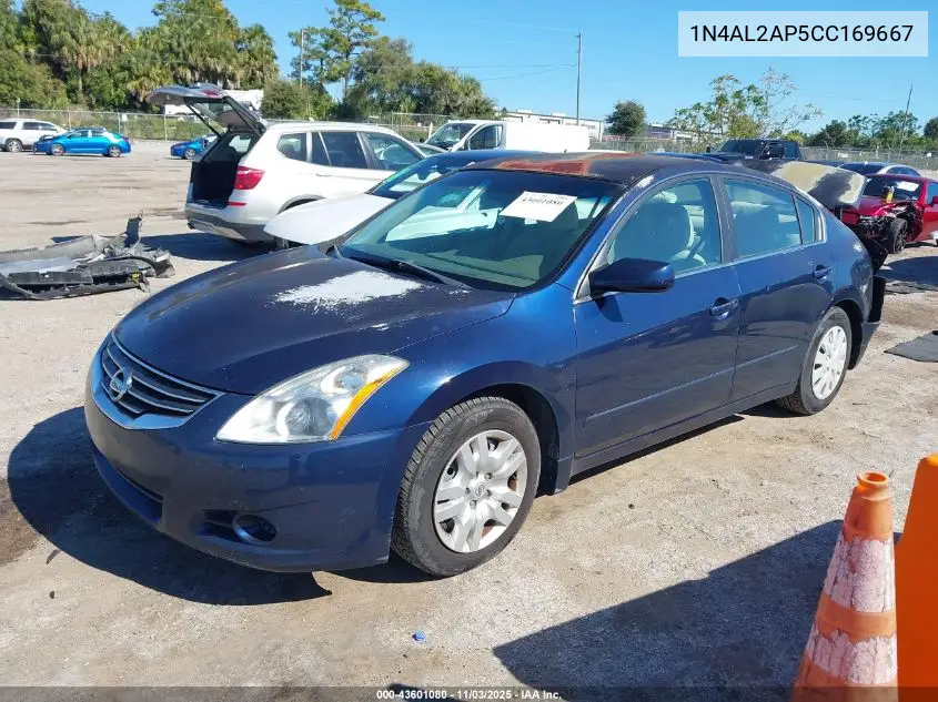 1N4AL2AP5CC169667 2012 Nissan Altima 2.5 S