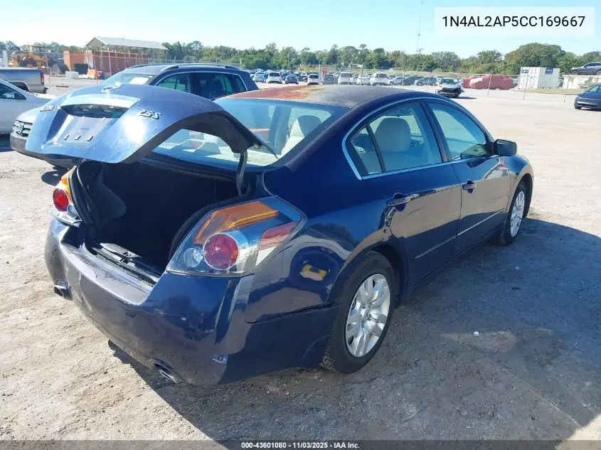 1N4AL2AP5CC169667 2012 Nissan Altima 2.5 S