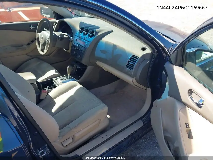 1N4AL2AP5CC169667 2012 Nissan Altima 2.5 S
