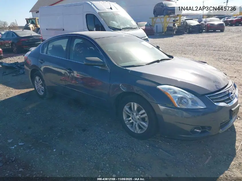 1N4AL2AP3CN445736 2012 Nissan Altima 2.5 S