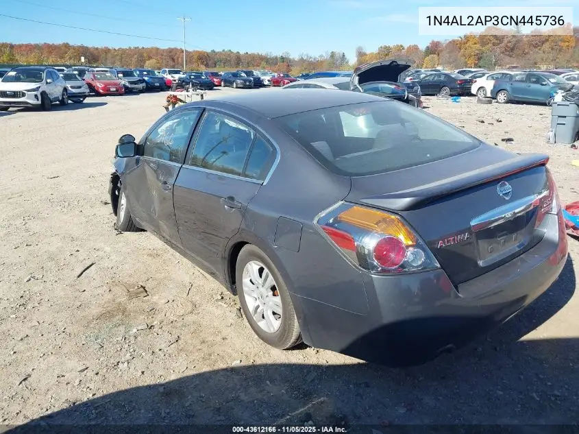1N4AL2AP3CN445736 2012 Nissan Altima 2.5 S