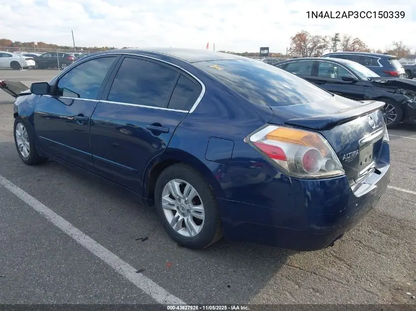 1N4AL2AP3CC150339 2012 Nissan Altima 2.5 S