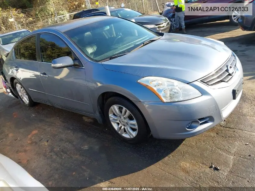 1N4AL2AP1CC126833 2012 Nissan Altima 2.5 S