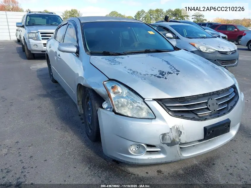 1N4AL2AP6CC210226 2012 Nissan Altima 2.5 S