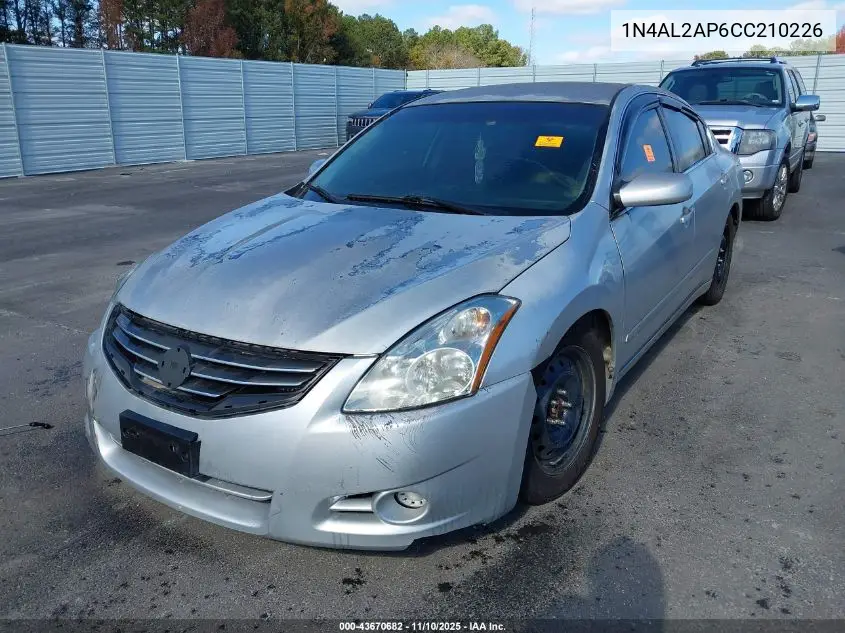 1N4AL2AP6CC210226 2012 Nissan Altima 2.5 S