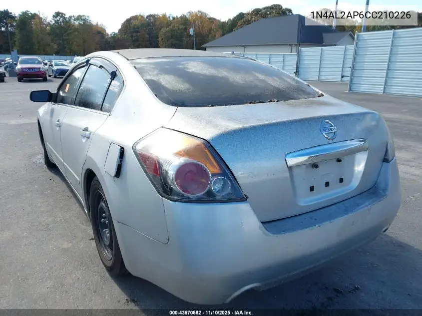 1N4AL2AP6CC210226 2012 Nissan Altima 2.5 S