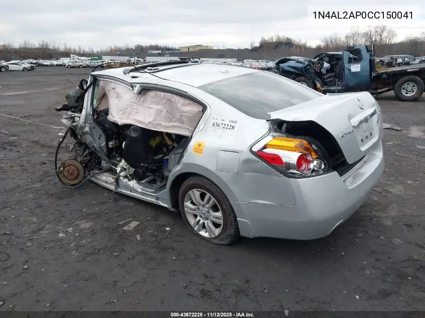 1N4AL2AP0CC150041 2012 Nissan Altima 2.5 S