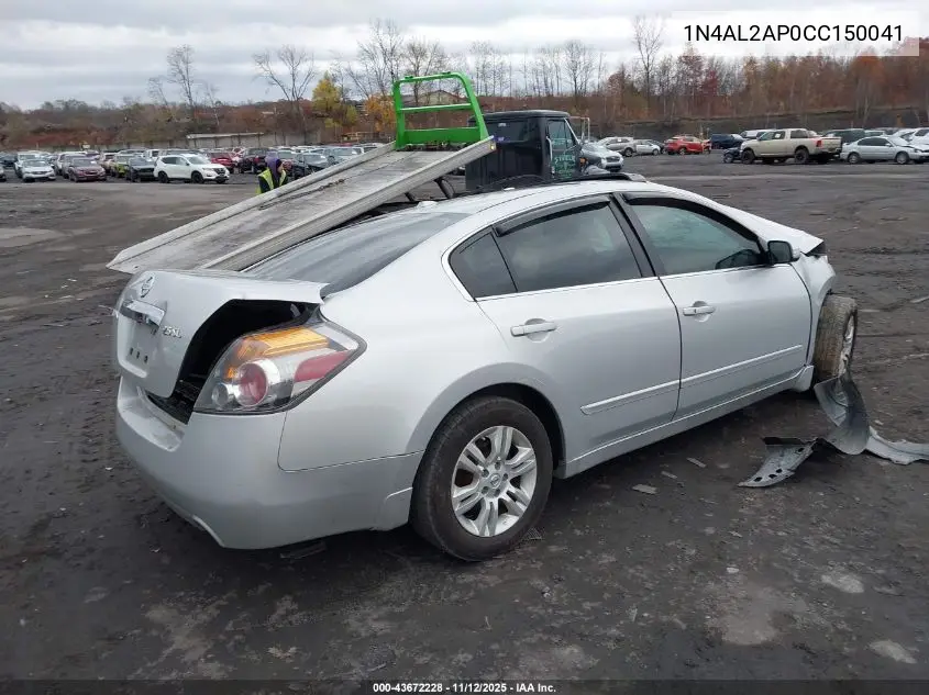 1N4AL2AP0CC150041 2012 Nissan Altima 2.5 S