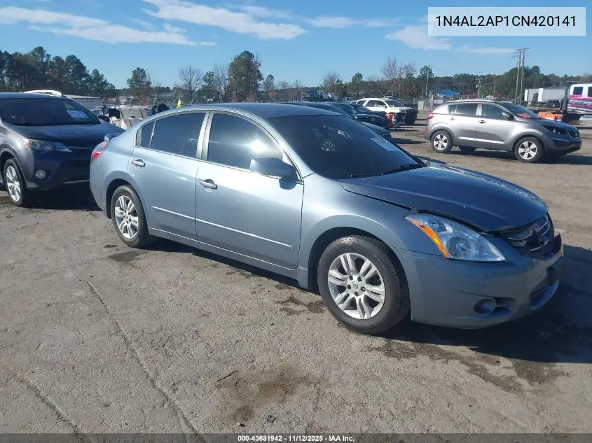 1N4AL2AP1CN420141 2012 Nissan Altima 2.5 S
