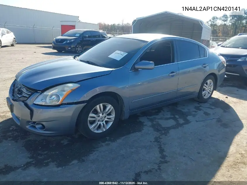 1N4AL2AP1CN420141 2012 Nissan Altima 2.5 S