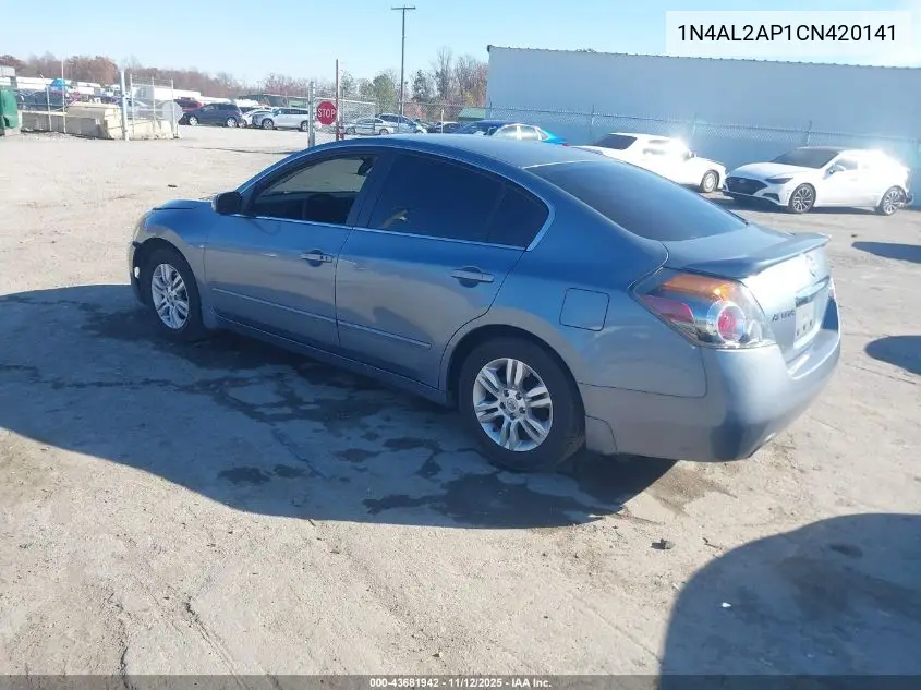 1N4AL2AP1CN420141 2012 Nissan Altima 2.5 S
