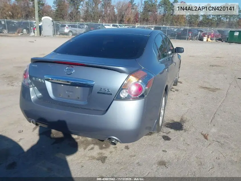 1N4AL2AP1CN420141 2012 Nissan Altima 2.5 S