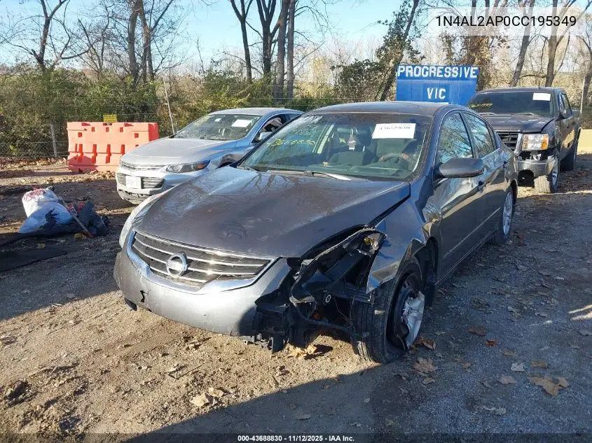1N4AL2AP0CC195349 2012 Nissan Altima 2.5 S