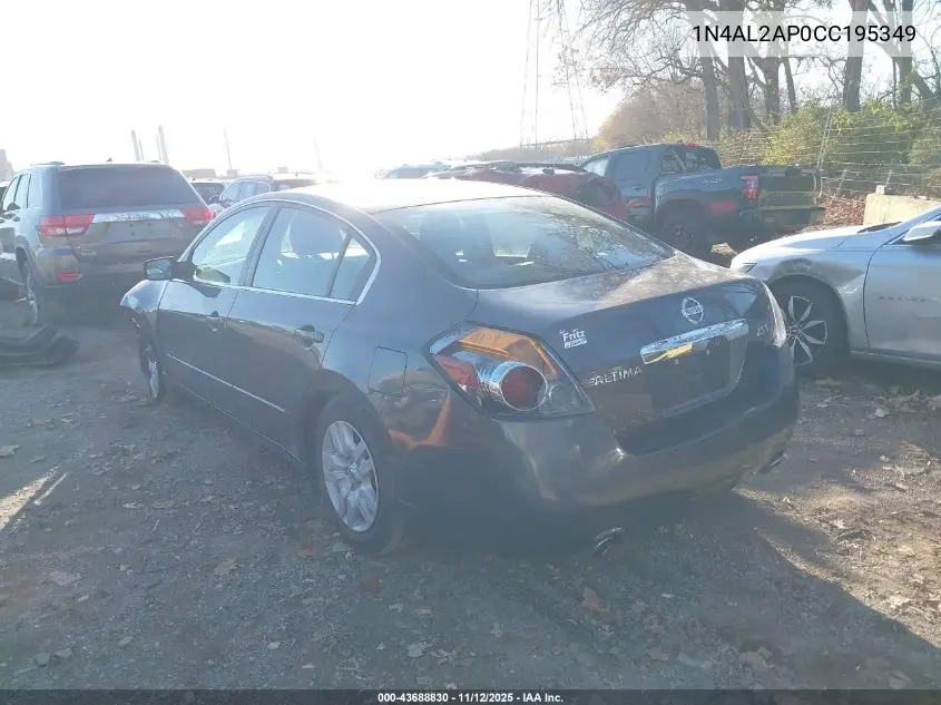 1N4AL2AP0CC195349 2012 Nissan Altima 2.5 S