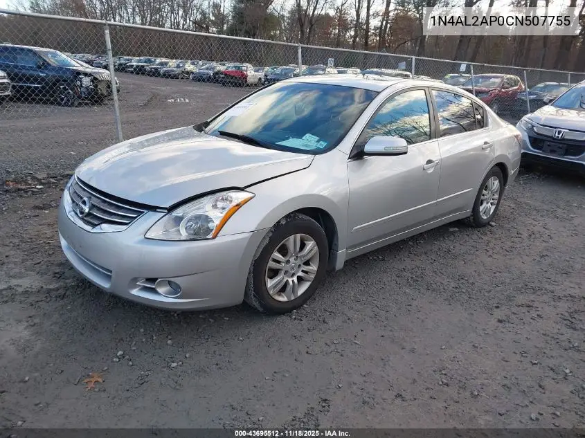 1N4AL2AP0CN507755 2012 Nissan Altima 2.5 S