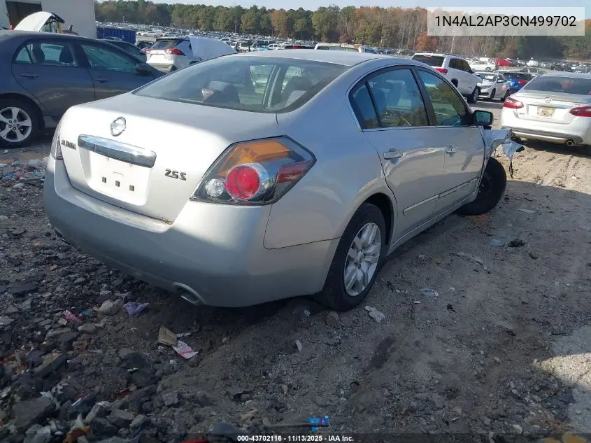 1N4AL2AP3CN499702 2012 Nissan Altima 2.5 S