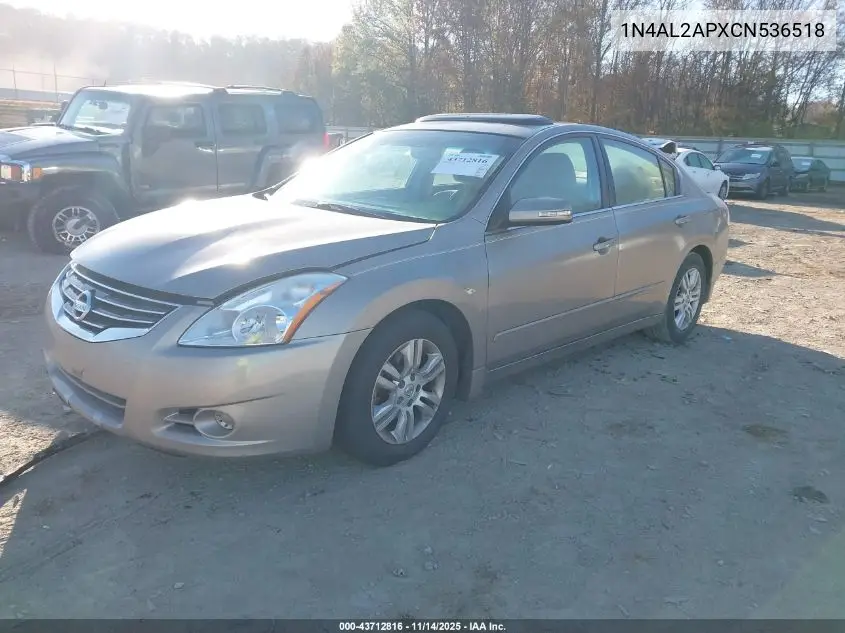 1N4AL2APXCN536518 2012 Nissan Altima 2.5 S