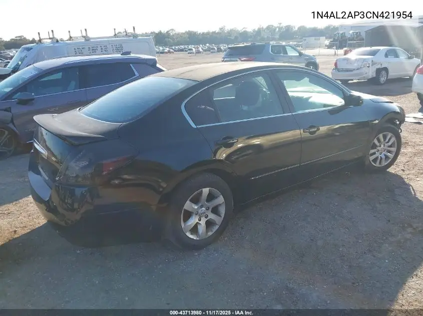1N4AL2AP3CN421954 2012 Nissan Altima 2.5 S