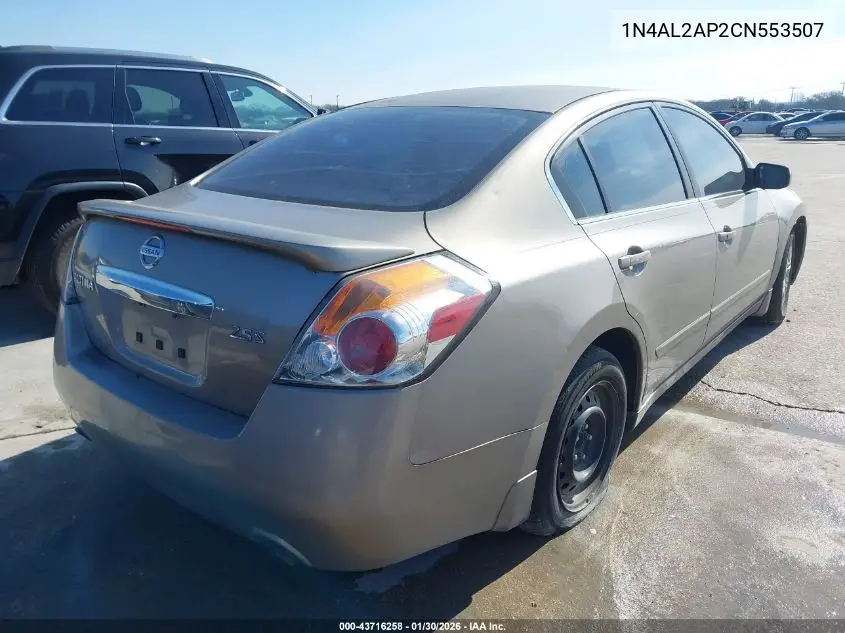 1N4AL2AP2CN553507 2012 Nissan Altima 2.5 S