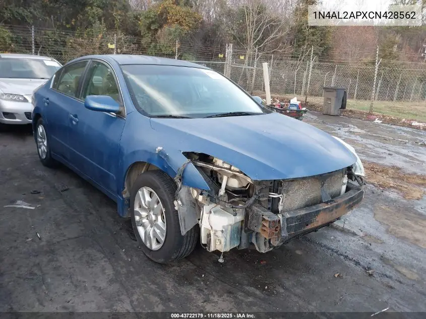 1N4AL2APXCN428562 2012 Nissan Altima 2.5 S
