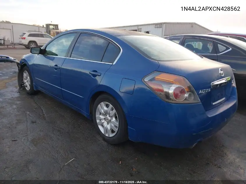 1N4AL2APXCN428562 2012 Nissan Altima 2.5 S