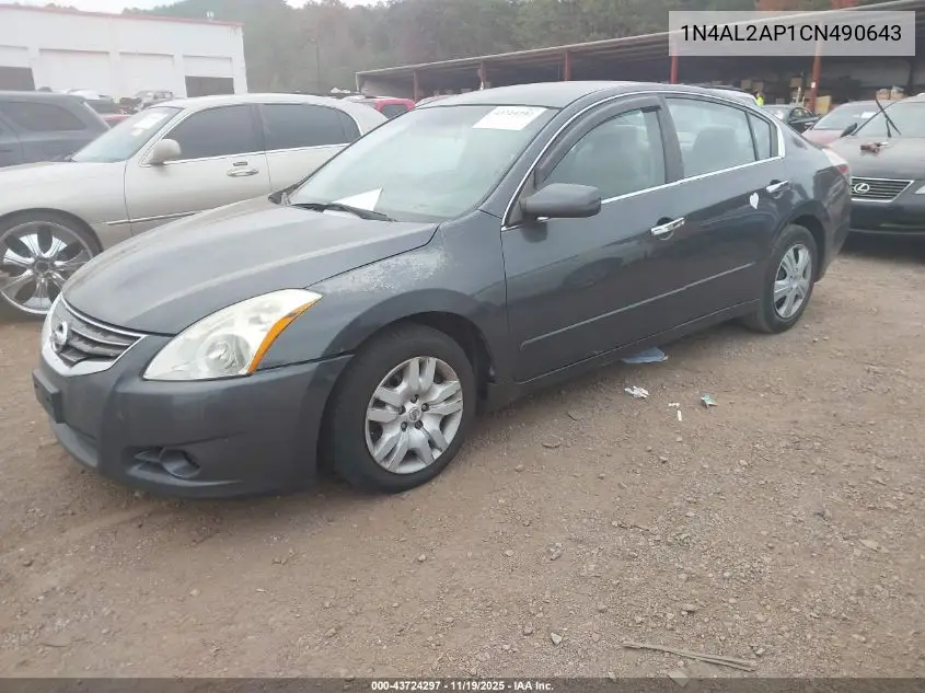 1N4AL2AP1CN490643 2012 Nissan Altima 2.5