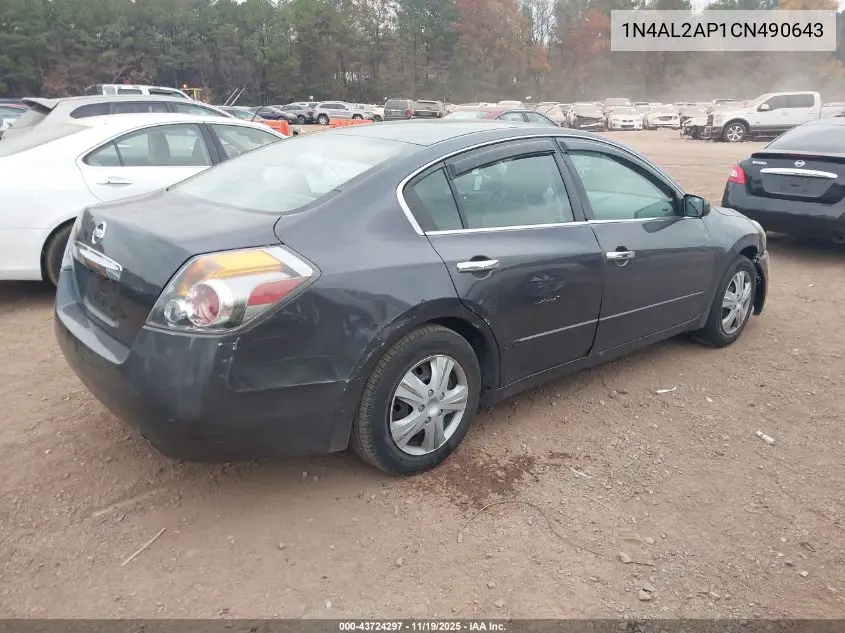 1N4AL2AP1CN490643 2012 Nissan Altima 2.5