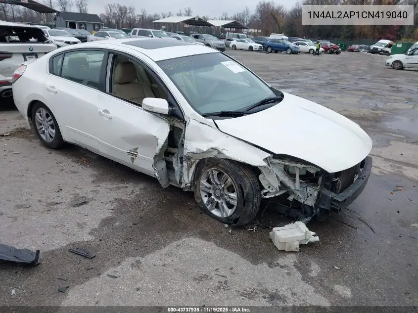 1N4AL2AP1CN419040 2012 Nissan Altima 2.5 S