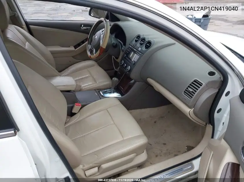 1N4AL2AP1CN419040 2012 Nissan Altima 2.5 S