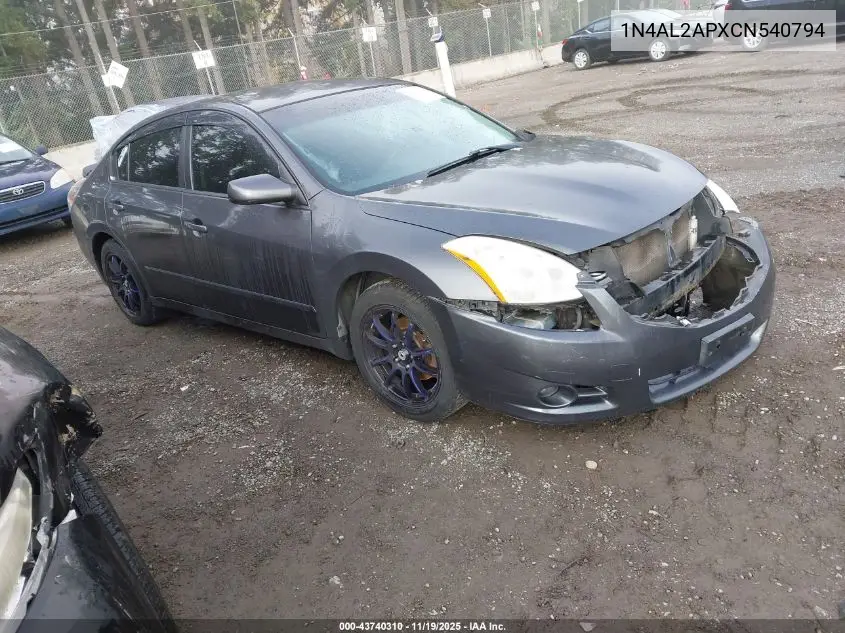 1N4AL2APXCN540794 2012 Nissan Altima 2.5 S