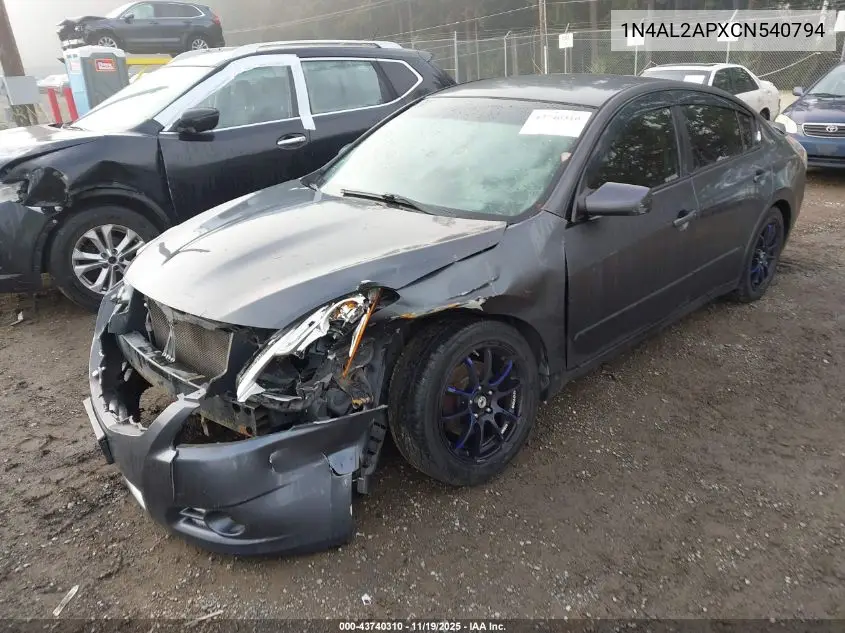 1N4AL2APXCN540794 2012 Nissan Altima 2.5 S