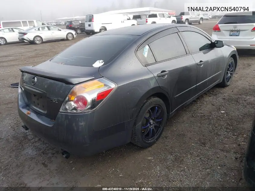 1N4AL2APXCN540794 2012 Nissan Altima 2.5 S