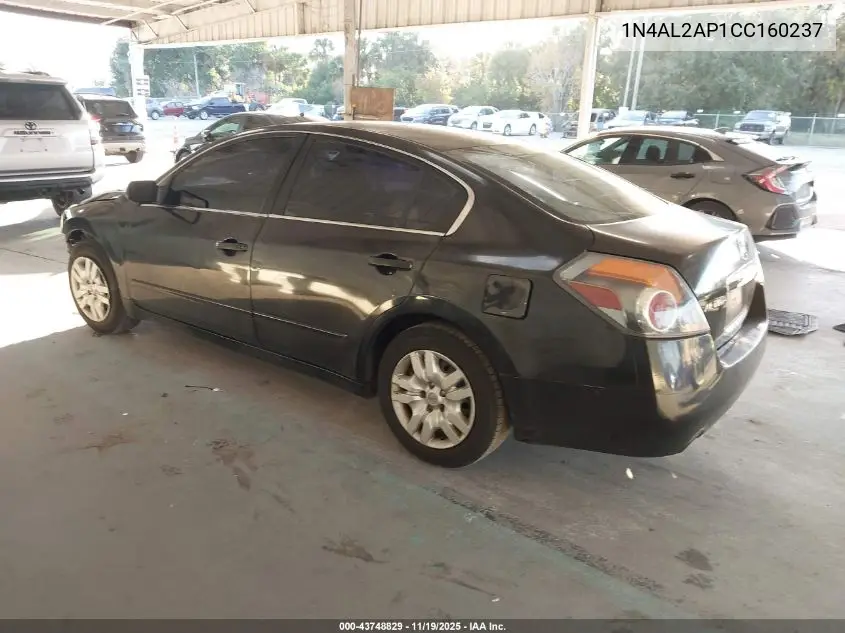 1N4AL2AP1CC160237 2012 Nissan Altima 2.5 S