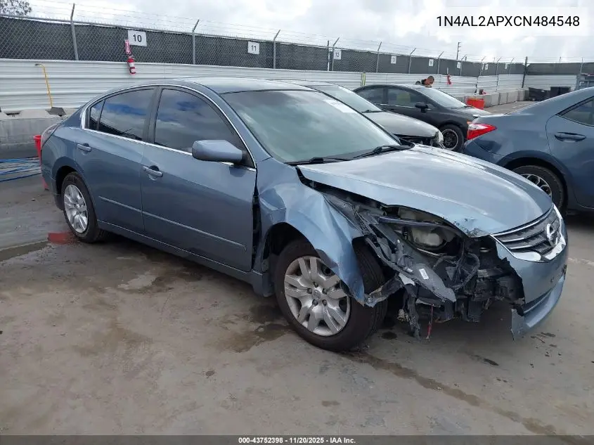1N4AL2APXCN484548 2012 Nissan Altima 2.5 S