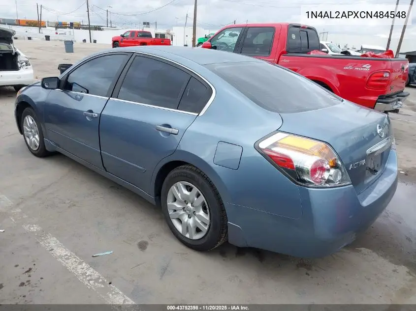 1N4AL2APXCN484548 2012 Nissan Altima 2.5 S