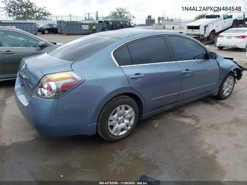1N4AL2APXCN484548 2012 Nissan Altima 2.5 S